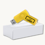 Rotačné 16 GB usb kľúče s vlastnou potlačou loga