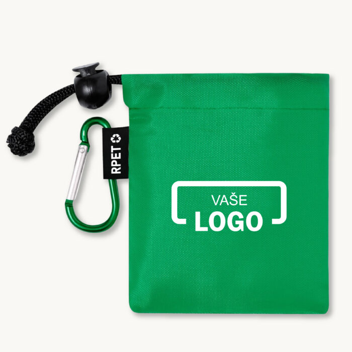 Detské pončo v RPET puzdre s vlastnou potlačou a logom